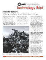Trash to Treasure NRELs HighSolids Digester Converts Wastes to Biogas and Compost