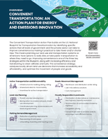 Overview Convenient Transportation An Action Plan for Energy and Emissions Innovation