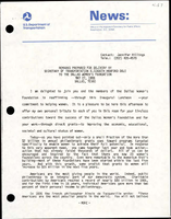 Remarks Prepared for Delivery by Secretary of Transportation Elizabeth Hanford Dole to the Womens Foundation