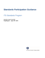 Standards Participation Guidance  ITS Standards Program