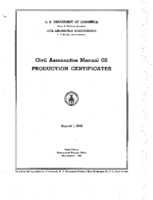 CAM 02 Production Certificates 1946