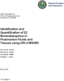 Identification and Quantification of 22 Benzodiazepines in Postmortem Fluids and Tissues Using UPLCMSMS