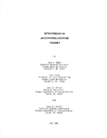 Effectiveness of antistripping additives  volume I