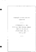 Interstate Commerce Commision Report of the Accident  Investigation Occuring on the CINCINNATI UNION TERMINAL CINCINNATI OH