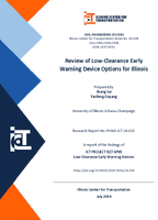 Review of LowClearance Early Warning Device Options for Illinois