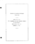 Interstate Commerce Commision Report of the Accident  Investigation Occuring on the CHESAPEAKE AND OHIO RAILWAY OWENS OH
