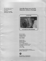 Controller Response to Conflict Resolution Advisory Prototype