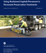 Using Reclaimed Asphalt Pavement in PavementPreservation Treatments