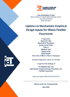 Updates to MechanisticEmpirical Design Inputs for Illinois Flexible Pavements