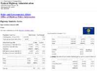 Highway Statistics Series State Statistical Abstracts 2010  Oregon