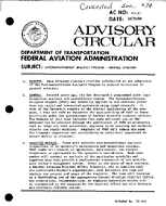 AC 9127 Systemsworthiness Analysis Program  General Aviation