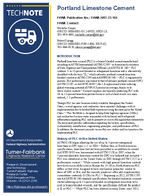 Portland Limestone Cement technote