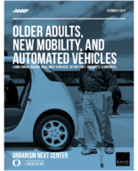 Older Adults New Mobility and Automated Vehicles