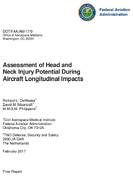 Assessment of Head and Neck Injury Potential During Aircraft Longitudinal Impacts