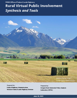 Rural Virtual Public Involvement Synthesis and Tools