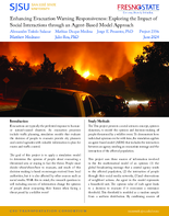 Enhancing Evacuation Warning Responsiveness Exploring the Impact of Social Interactions through an AgentBased Model Approach Brief