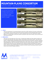 Numerical Evaluation of Precast Columns With Grouted Splice Sleeve Connectors Under Sequential Impact and Seismic Loads Research Brief