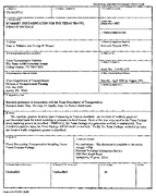 Summary Documentation for the Texas Travel Demand Package