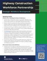 Highway Construction Workforce Partnership Strategic Workforce Development