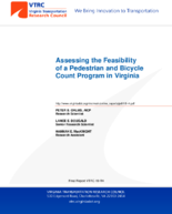 Assessing the Feasibility of a Pedestrian and Bicycle Count Program in Virginia