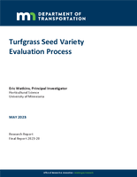 Turfgrass Seed Variety Evaluation Process