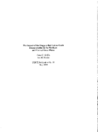 Impact of the Staggers Rail Act on Grain Transportation in the Northern and Central Great Plains