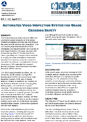 Automated Video Inspection System for Grade Crossing Safety Research Results