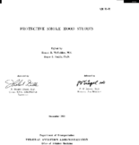 Protective smoke hood studies