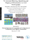 To Automate Detecting Quantifying and Mapping of Delamination via Arial Thermography