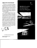 Highways and the Environment Innovative Mitigation