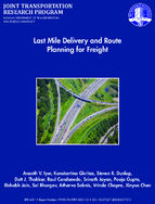 Last Mile Delivery and Route Planning for Freight