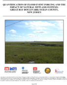 Quantification of Flood Event Forcing and the Impact of Natural Wetland Systems Great Bay Boulevard Ocean County New Jersey