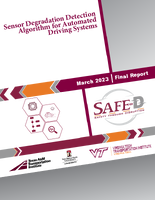 Sensor Degradation Detection Algorithm for Automated Driving Systems