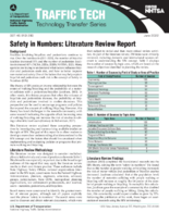 Safety in Numbers A Literature Review Traffic Tech