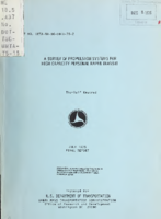 A Survey of Propulsion Systems for High Capacity Personal Rapid Transit