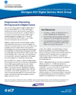 Michigan DOT Digital Delivery Work Group techbrief