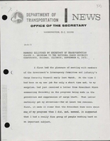 Remarks Delivered by Secretary of Transportation Claude S Brinegar to the National Cargo Security Conference