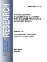 Supplementary Cementitious Materials for Chloride Resistance of Bridge Decks