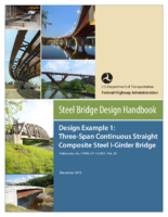 Steel Bridge Design Handbook Design Example 1 ThreeSpan Continuous Straight Composite Steel IGirder Bridge