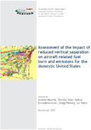 Assessment of the Impact of Reduced Vertical Separation on AircraftRelated Fuel Burn and Emissions for the Domestic United States