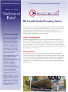 NJ Transit Grade Crossing Safety Technical Brief