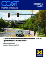 CCAT Ann Arbor Connected Environment AACE Operations and Maintenance