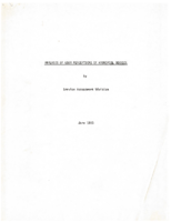 Analysis of User Perception of Hydrofoil Service