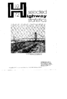 Highway Statistics 1972 Selected