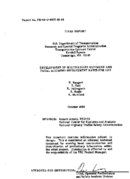 Development of multivariate exposure and fatal accident involvement rates for 1977