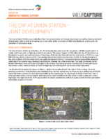 The Cap at Union Station  Joint Development