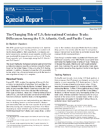 The Changing Tide of USInternational Container Trade Differences Among the US Atlantic Gulf and Pacific Coasts