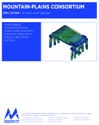 Monitoring Transportation Structure Integrity Loss and Risk with StructureFromMotion