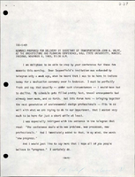 Remarks Prepared for Delivery by Secretary of Transportation John A Volpe at the Architecture and Planning Conference