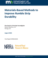 MaterialsBased Methods to Improve Rumble Strip Durability